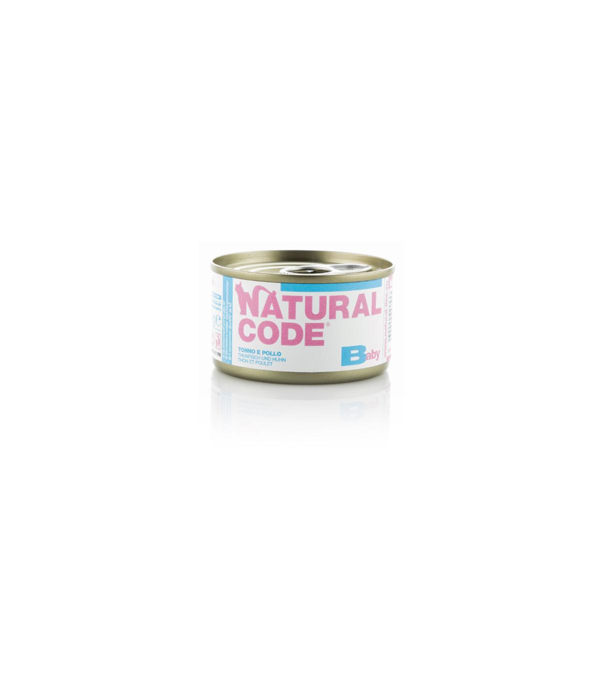 Natural Code Baby Kitten Tuna and Chicken 85g
