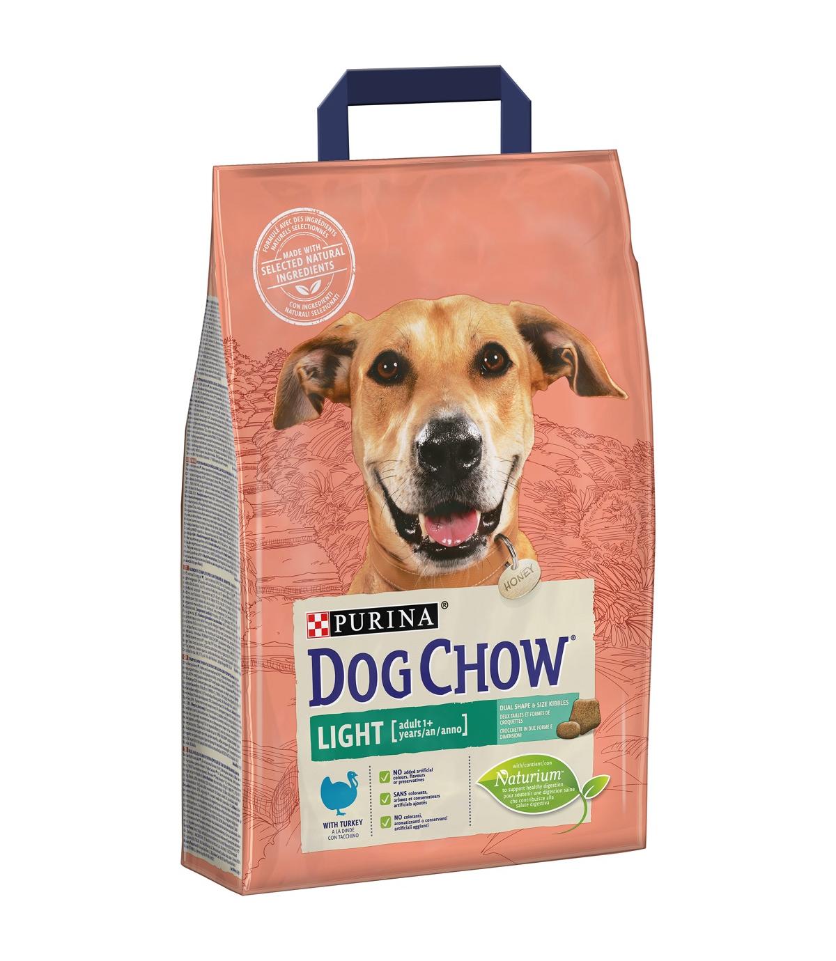Purina Dog Chow Adult Light 1+ Turkey 2,5kg