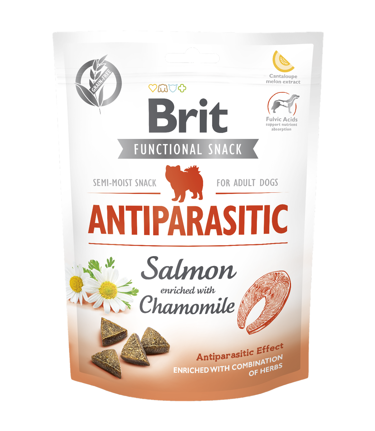 Brit Functional Snack Antiparasitic Salmon 150g