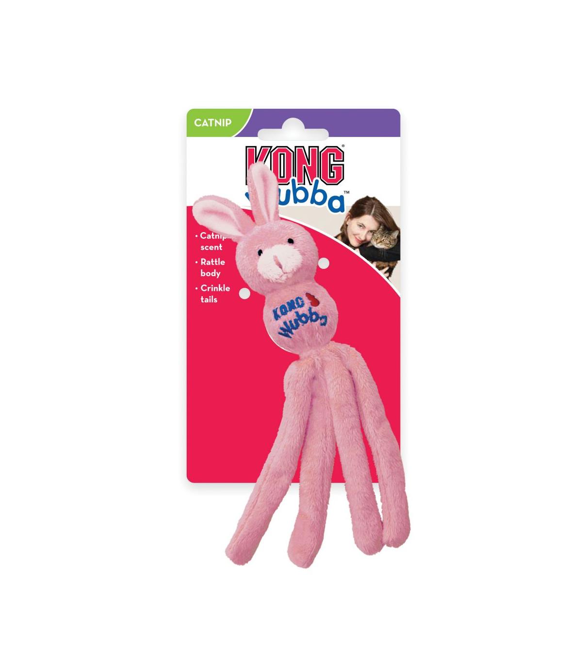 Wubba Bunny Kong Cat