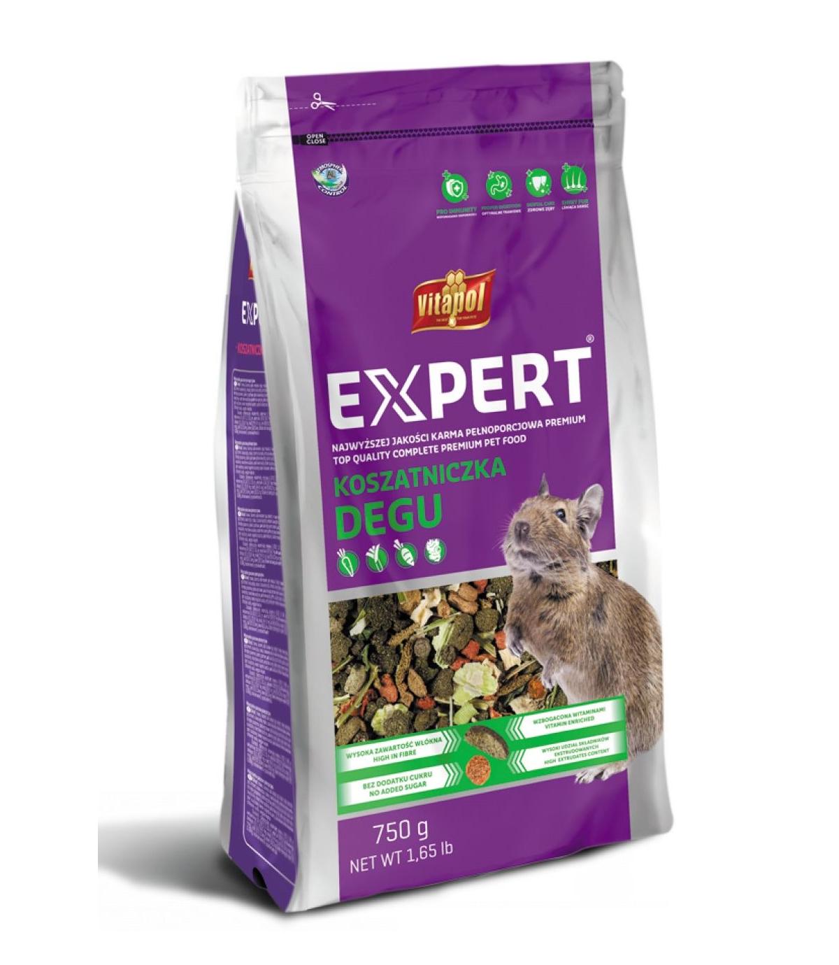 Karma dla koszatniczki Expert - 750g