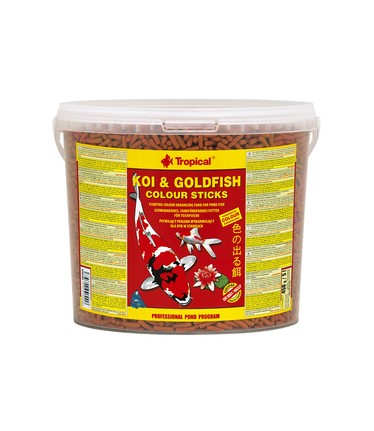 Koi & Goldfish Colour Sticks 5l wiadro