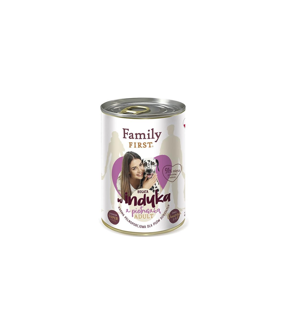 Family First Bogata w indyka 400g