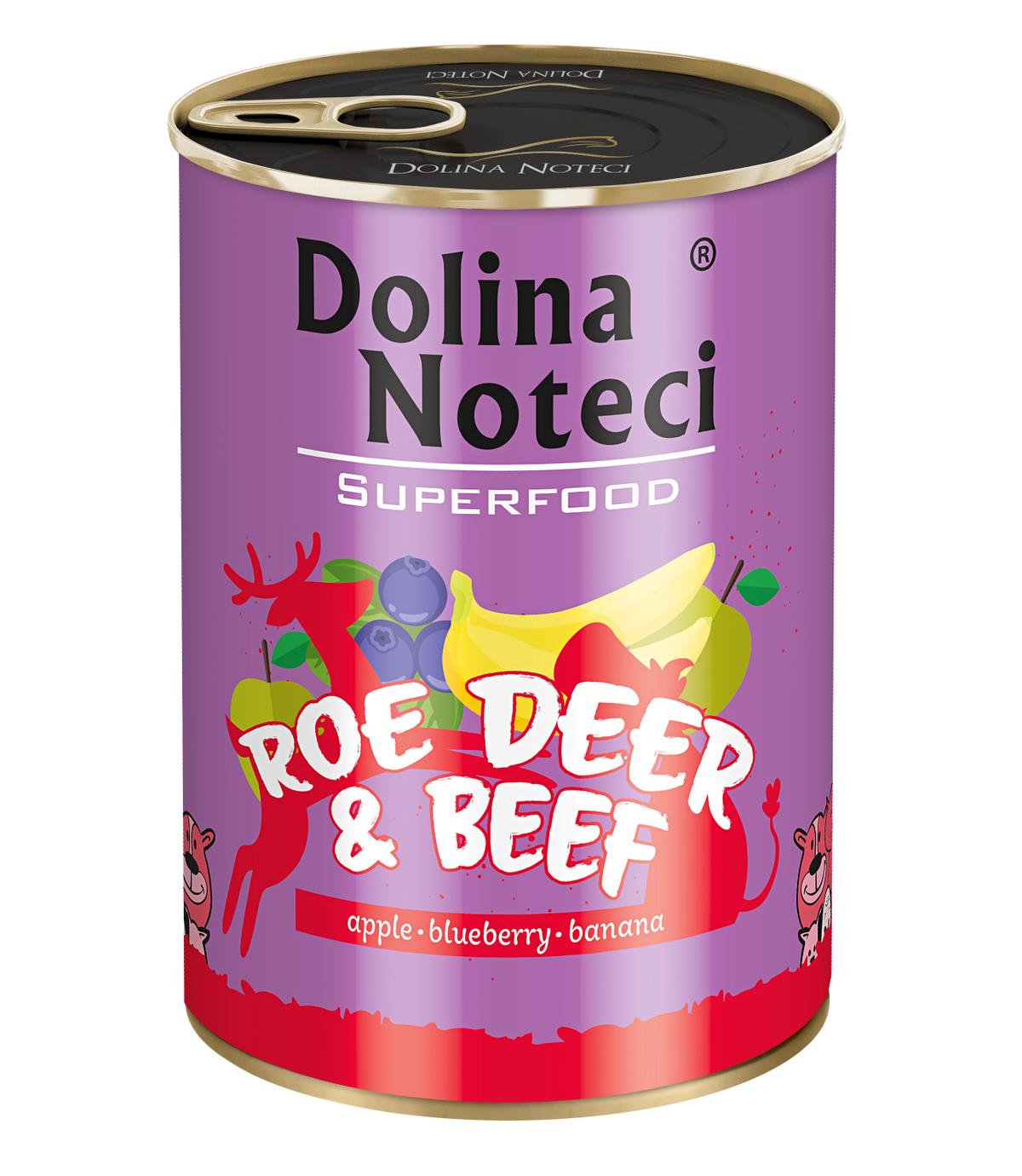Dolina Noteci Superfood Sarna i wołowina 400g