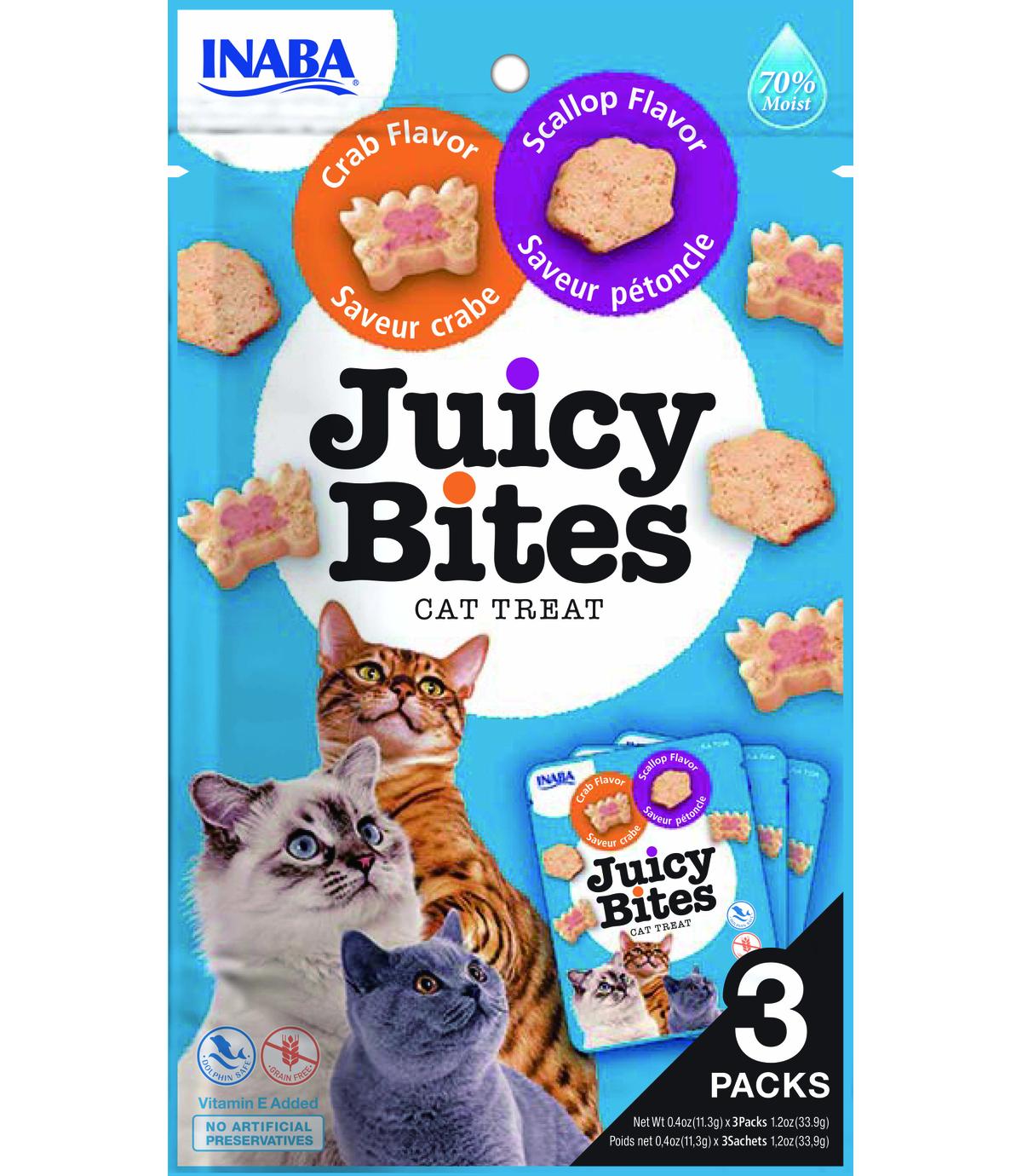 Churu Cat Juicy Bites Carb & Scallop  33g