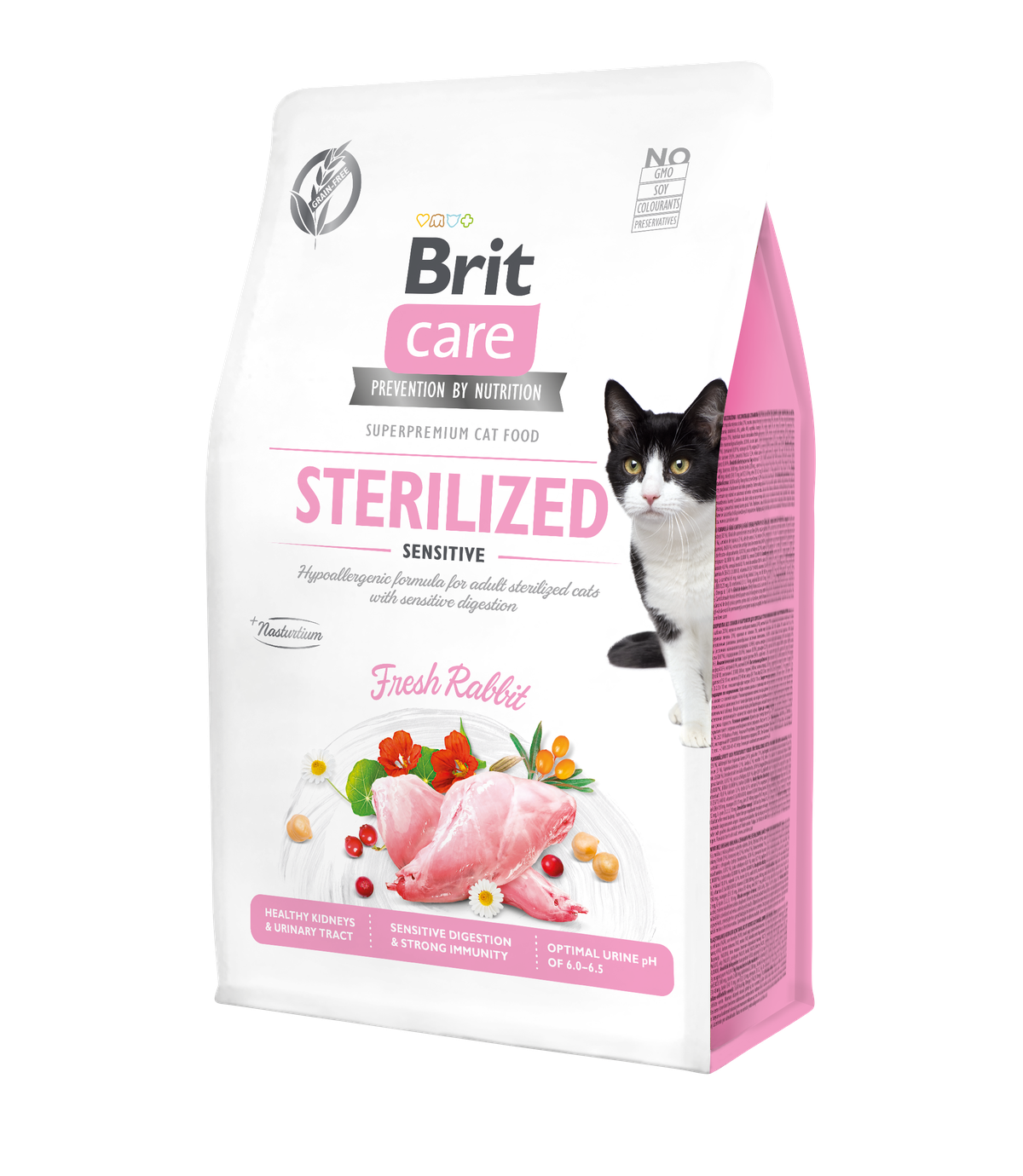 Brit Care Cat Sterilized Sensitive  2kg