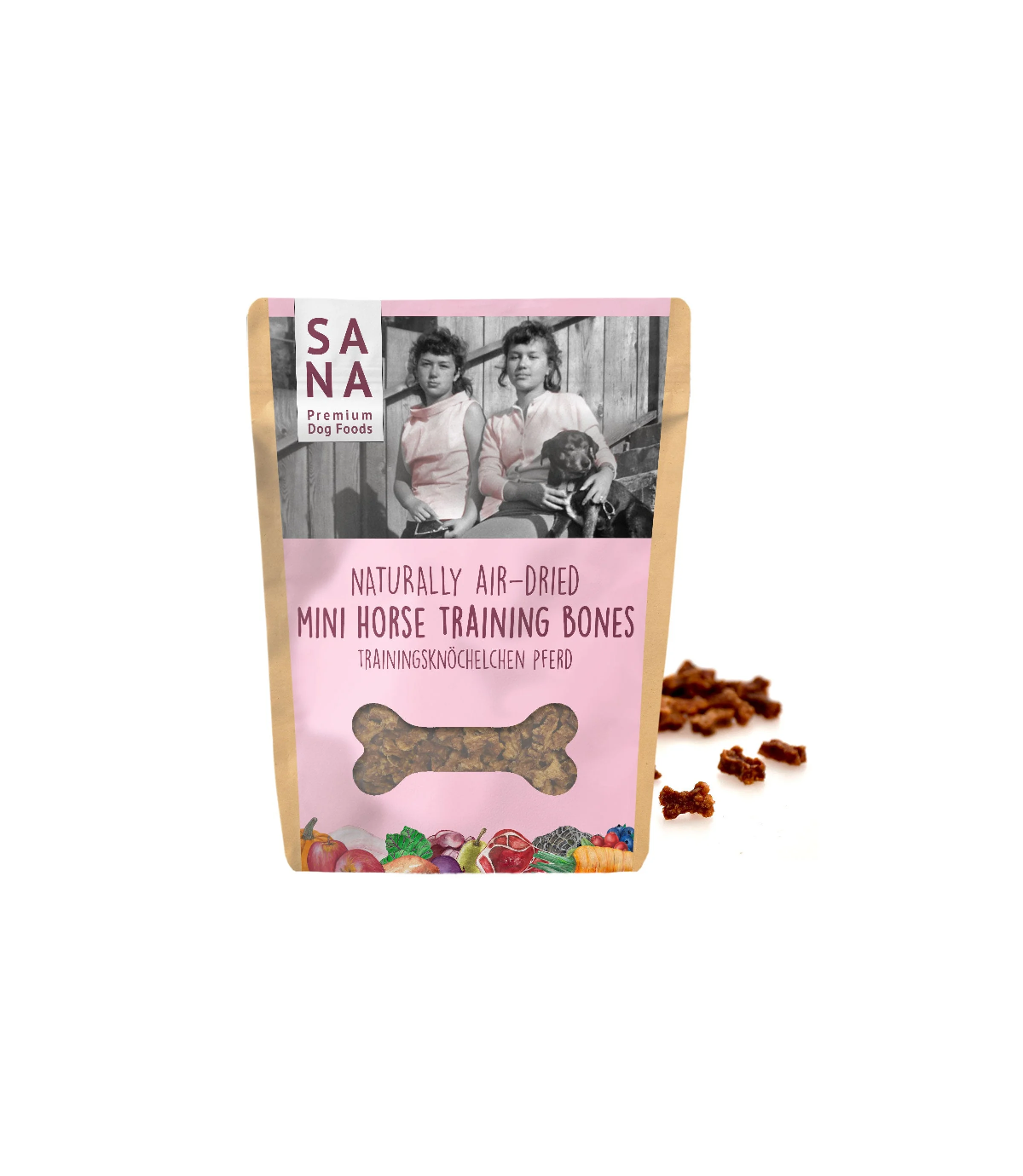 SANADog Mini Horse Training Bones 100g