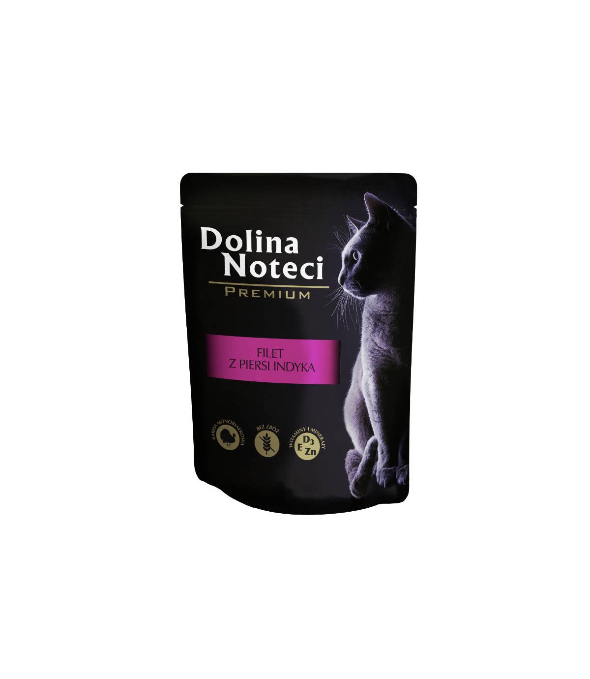 Dolina Noteci dla kota Filet z piersi indyka 85g