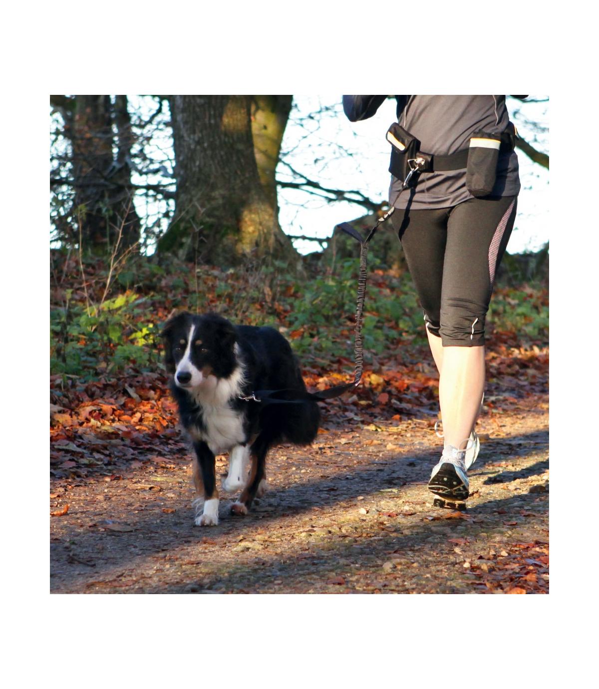 Smycz z pasem biodrowym - 100-135cm