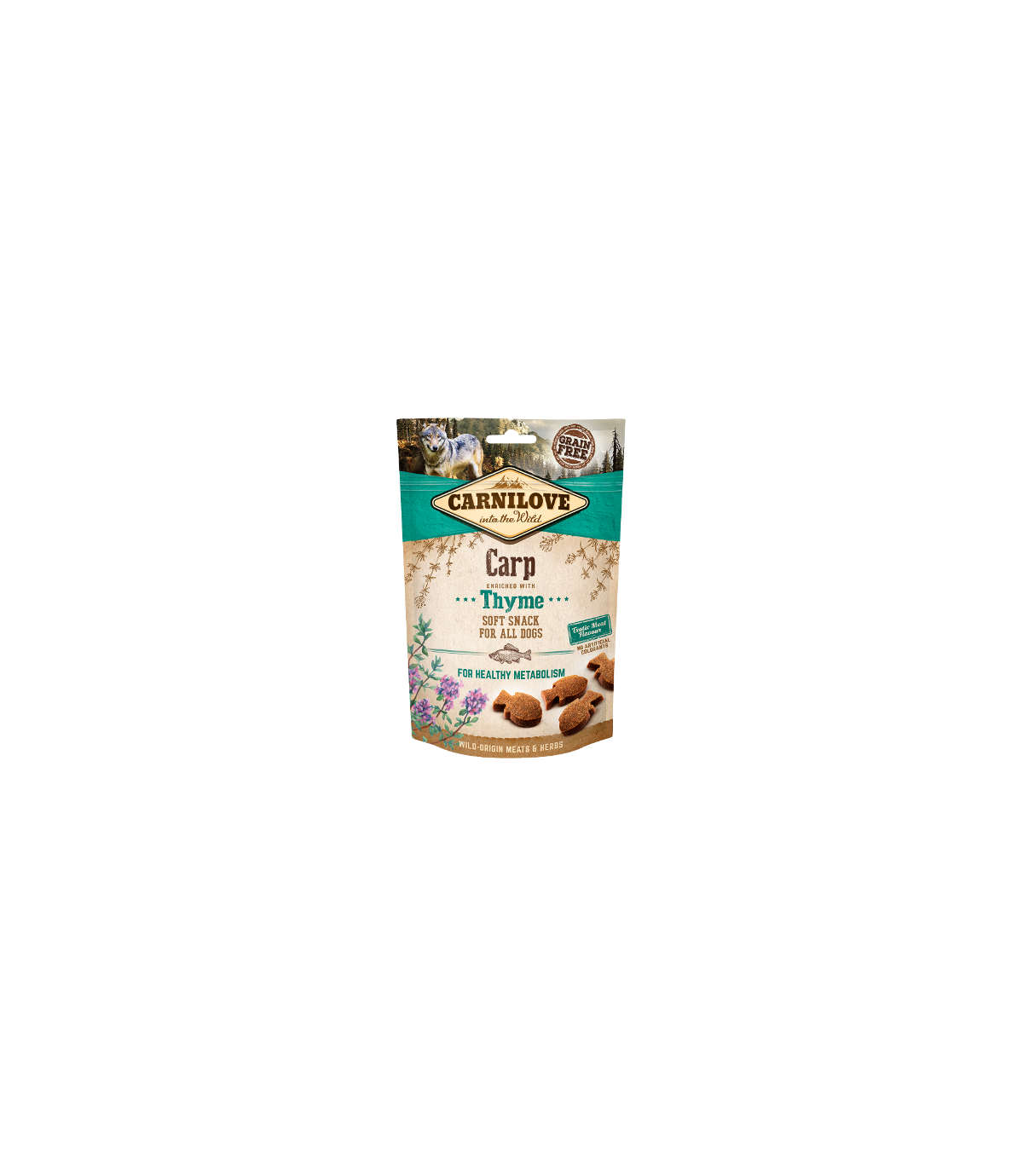 Carnilove Soft Snack Carp & Thyme - 200g
