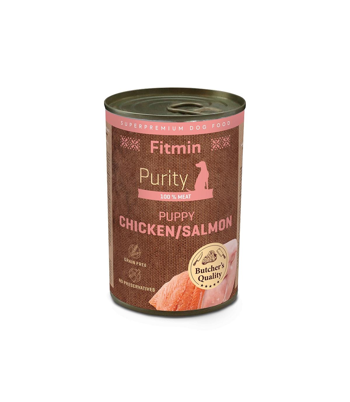 Fitmin Purity Puppy Salmon/ chicken 400g