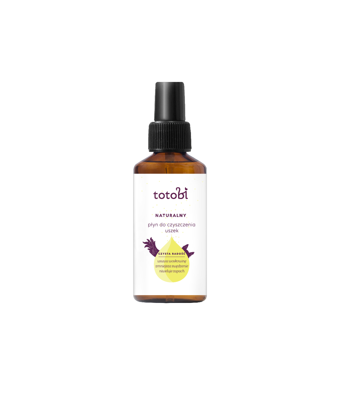 Naturalny płyn do czyszczenia uszek 100 ml