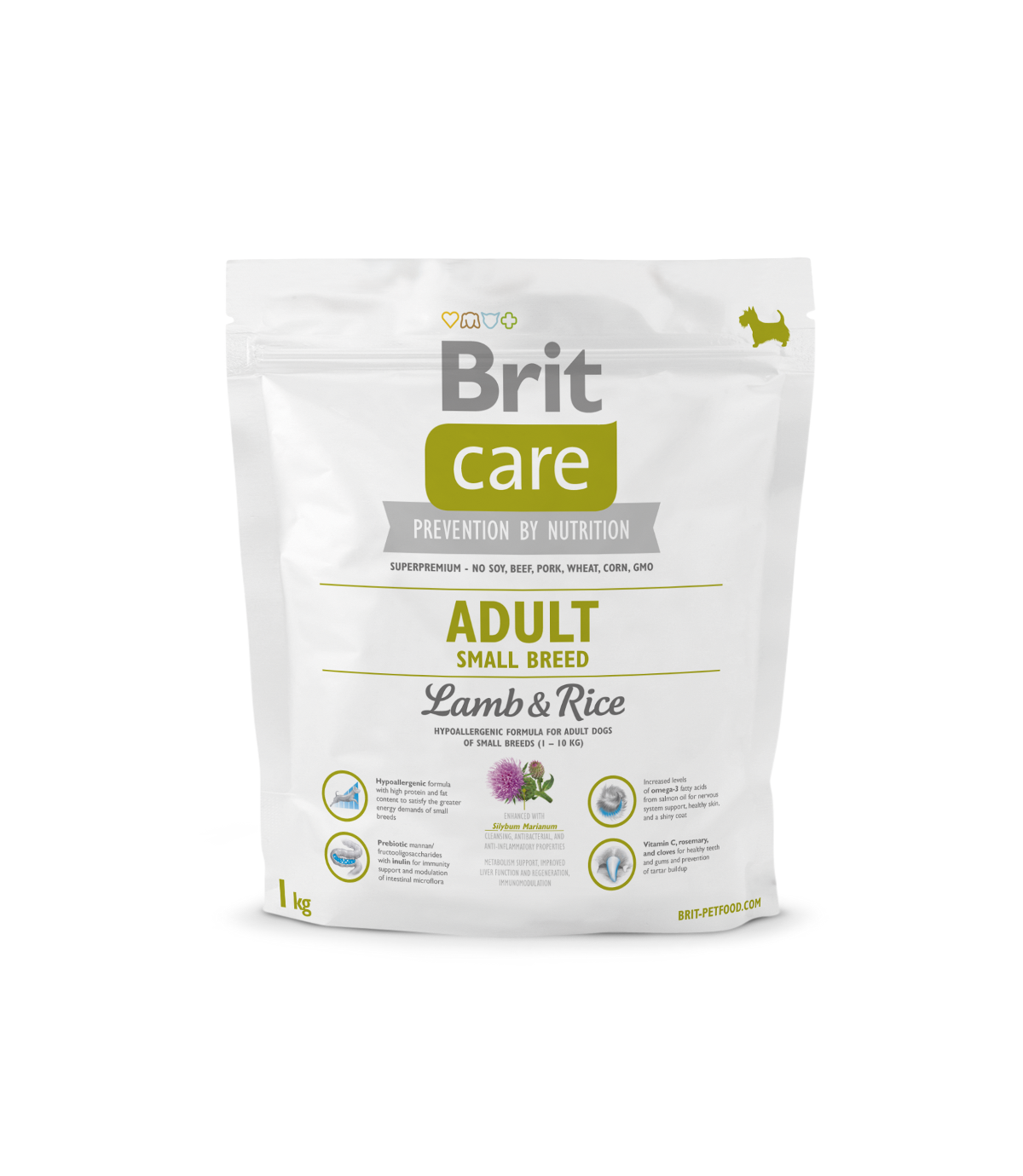 Brit Care Adult Small Breed Lamb & Rice 1kg
