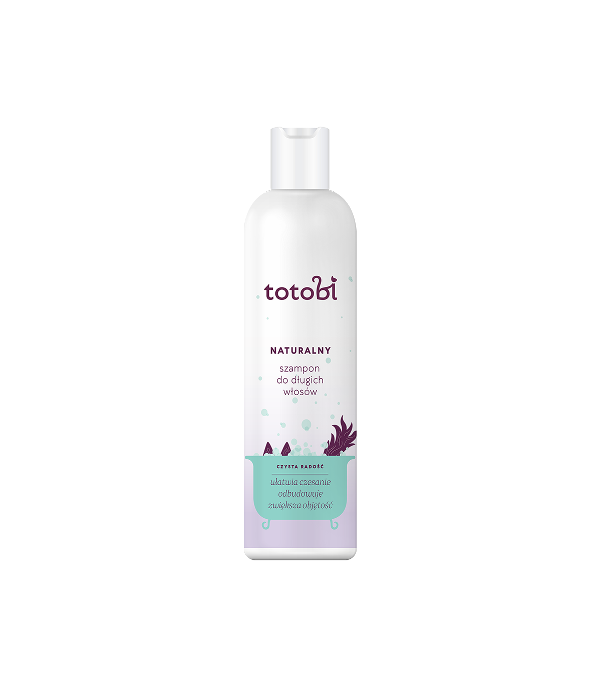 Naturalny szampon do długich włosów 300ml