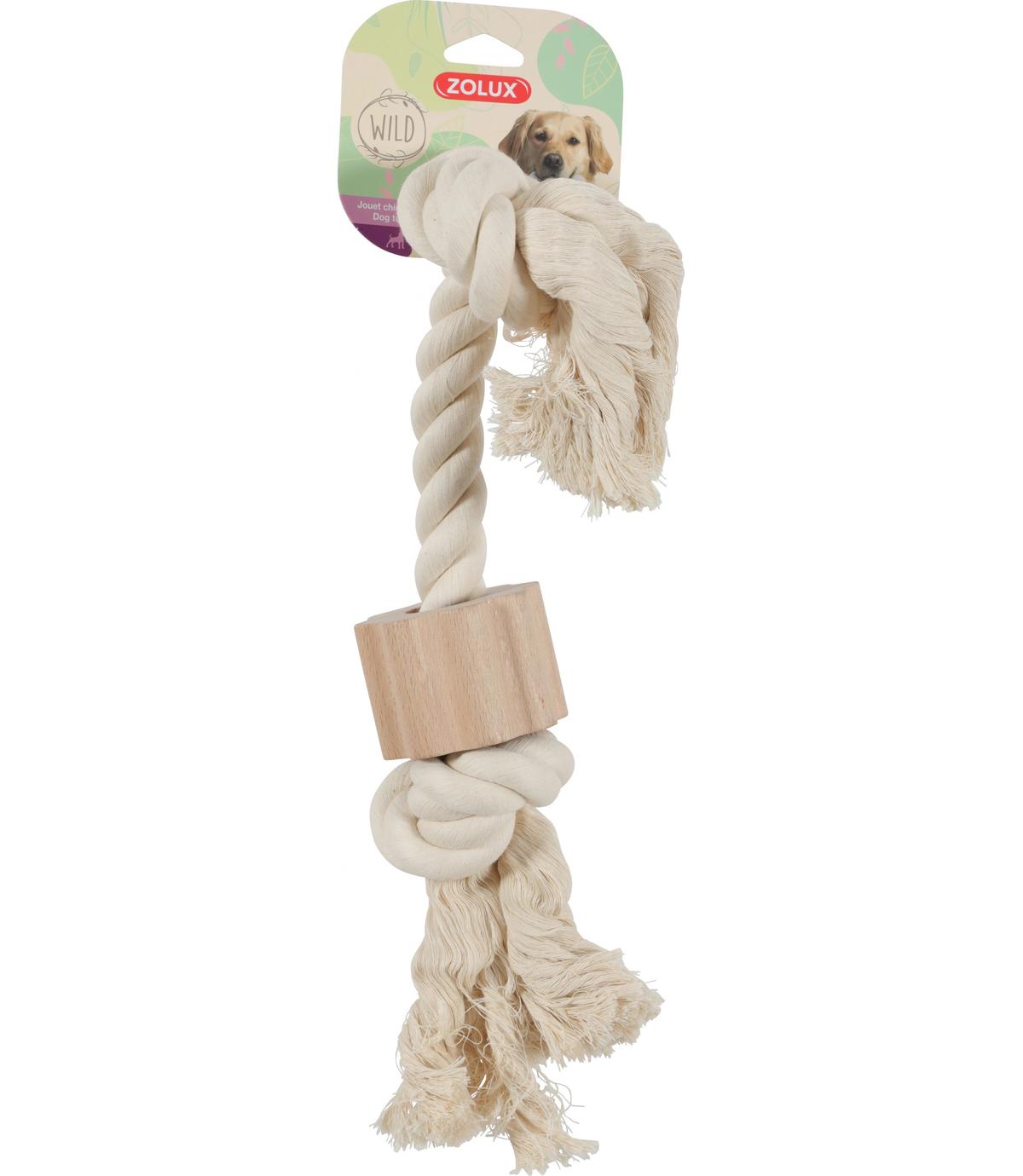 Sznur Wild Giant z drewnianym krążkiem