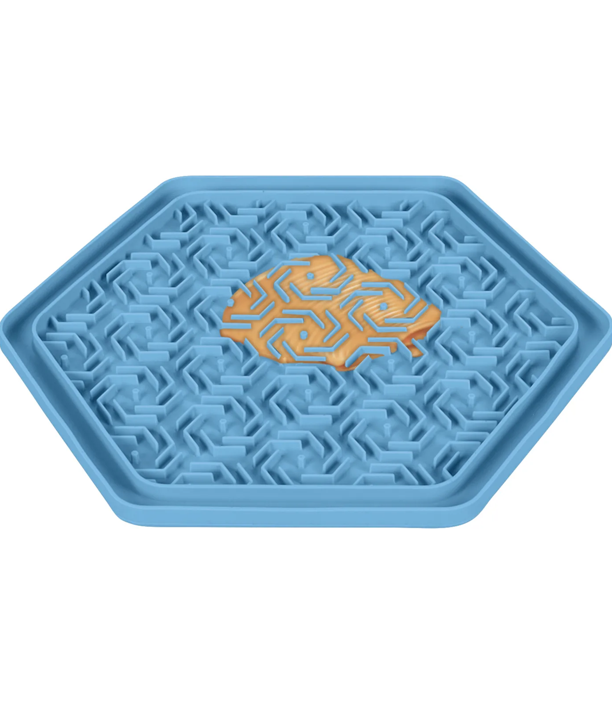 Flamingo Lick Pad Jelly Hexagon 24x21 cm