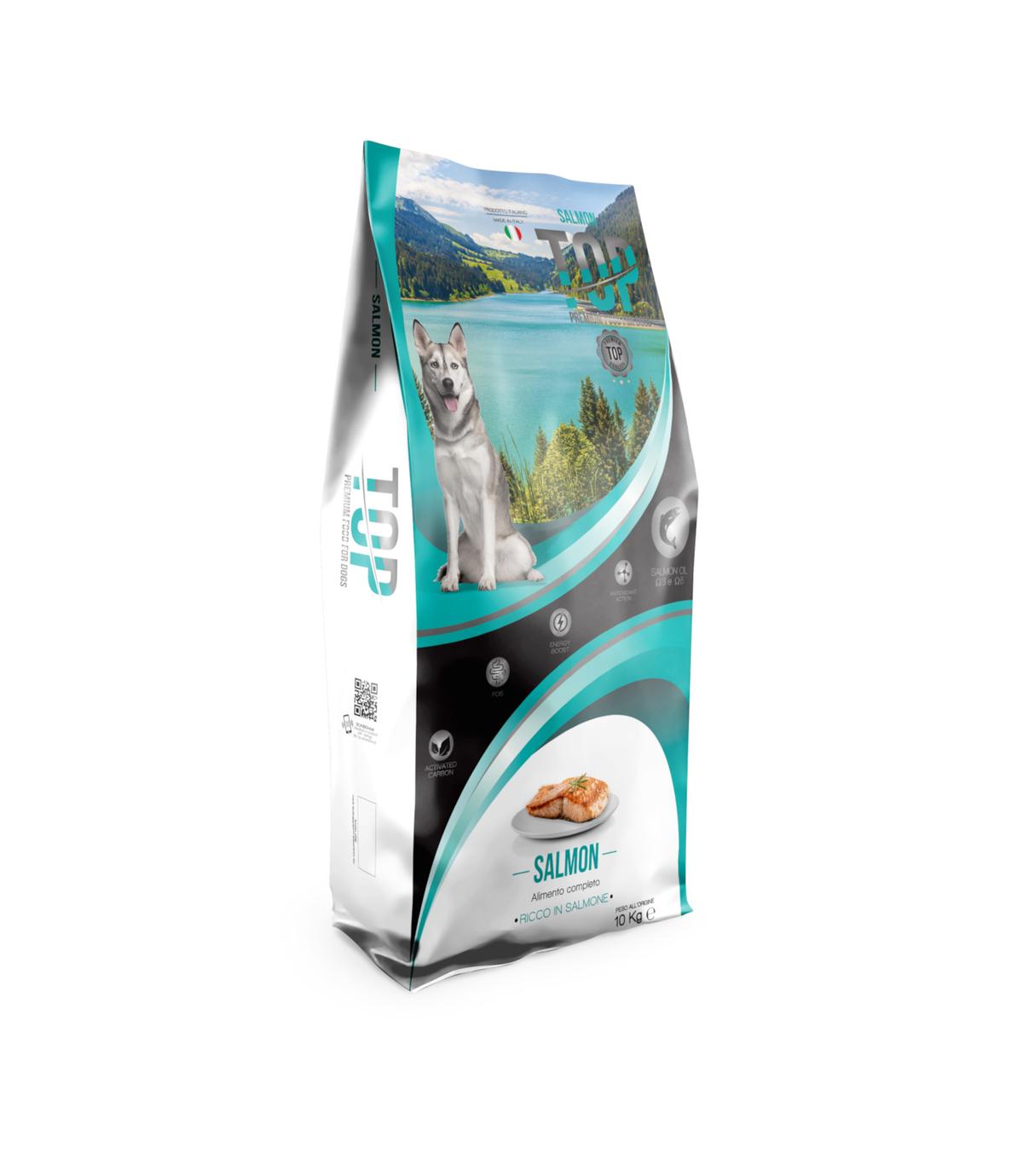 Top Premium z Łososiem 10kg S/M