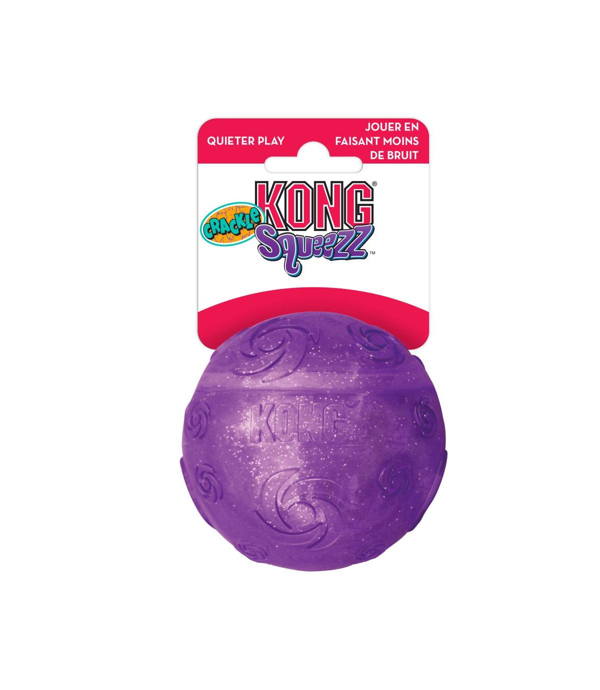 Squeezz Crackle Ball L Kong