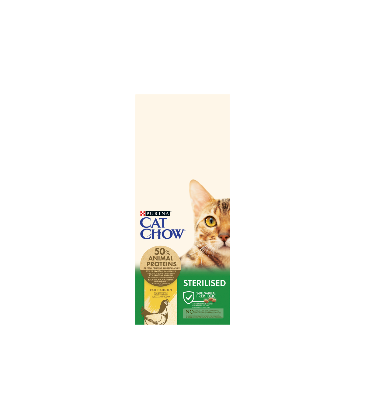 Purina Cat Chow Sterilised - 15kg (12+3kg)