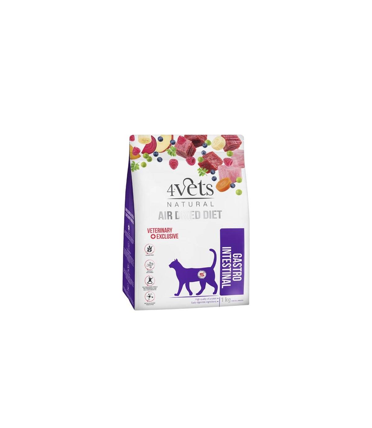 4Vets Natural Gastro Intestinal Cat 1kg