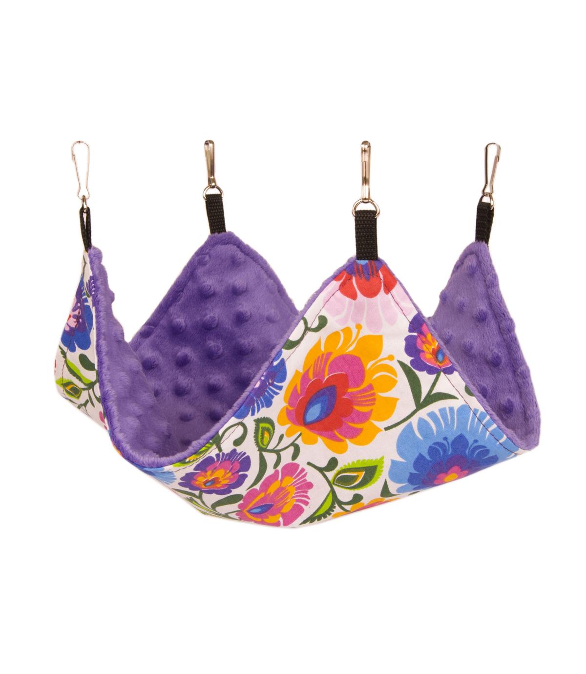 Hamak kwadratowy dla gryzoni 20x20 cm