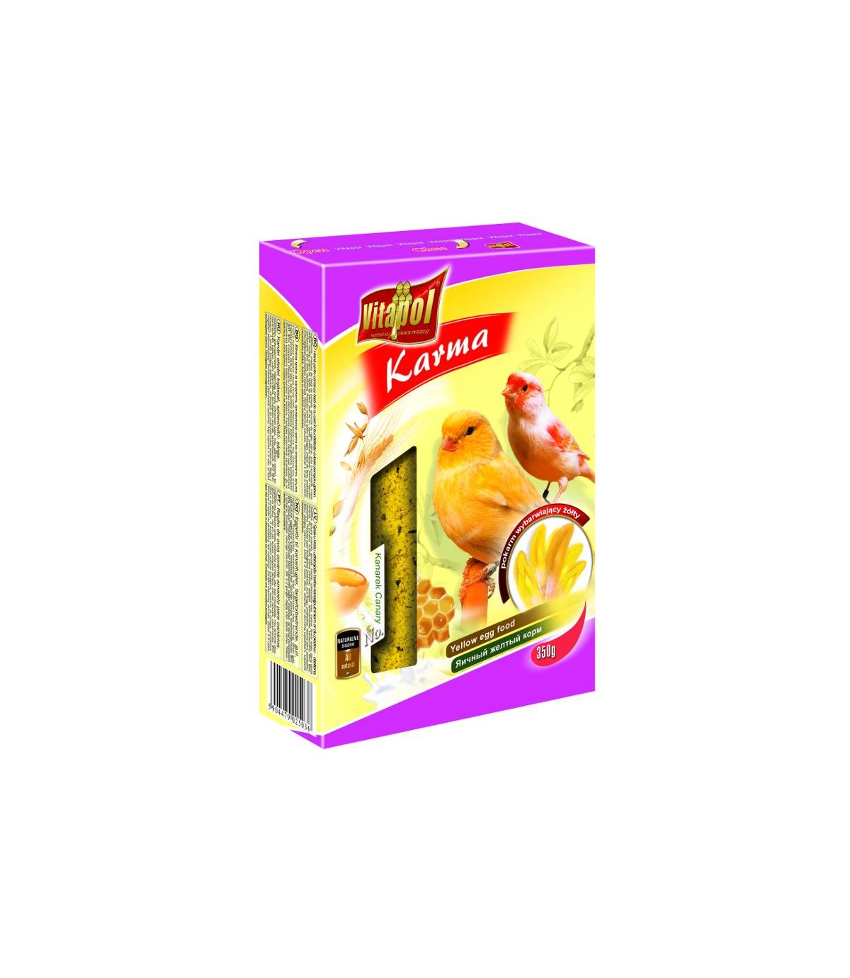 Karma dla kanarka wybarwiająca żółta - 350g