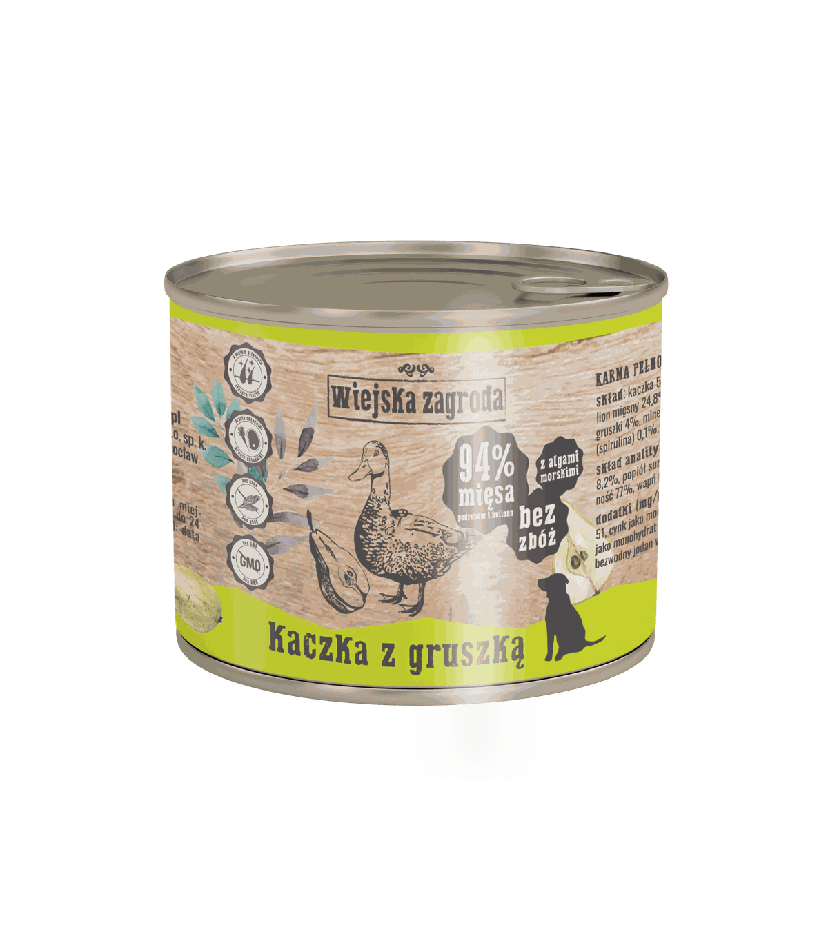 Wiejska Zagroda Kaczka z gruszką 200g