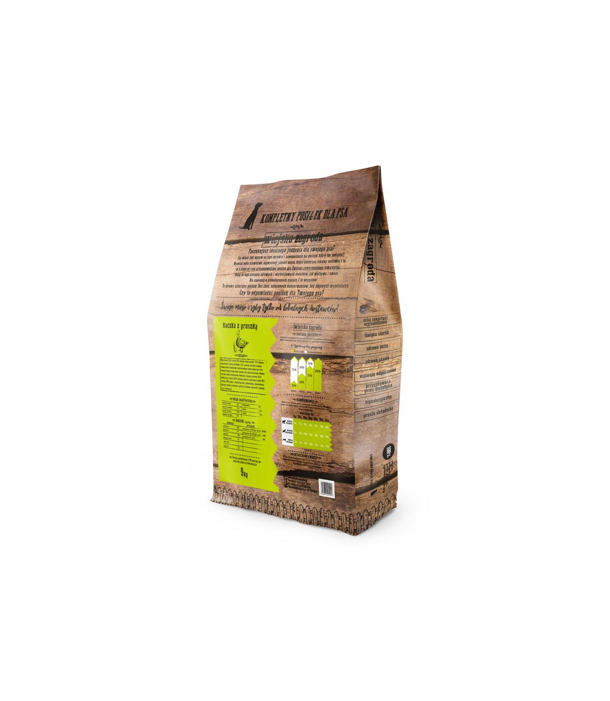 Wiejska Zagroda kaczka z gruszką 9kg