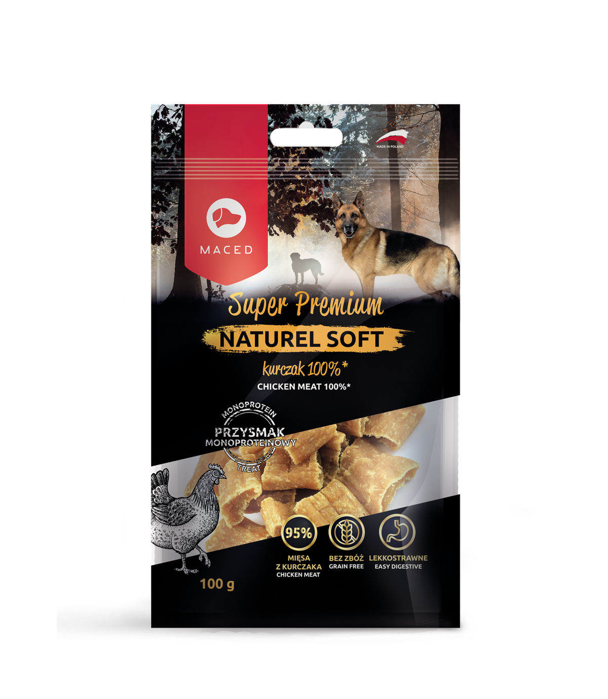 Maced Naturel Soft Kurczak 100g
