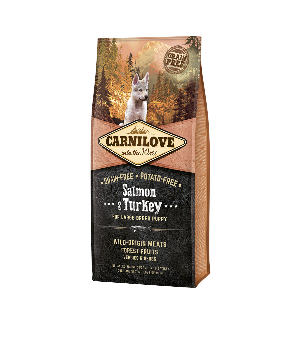 Carnilove Puppies Large Salmon & Turkey - 12kg