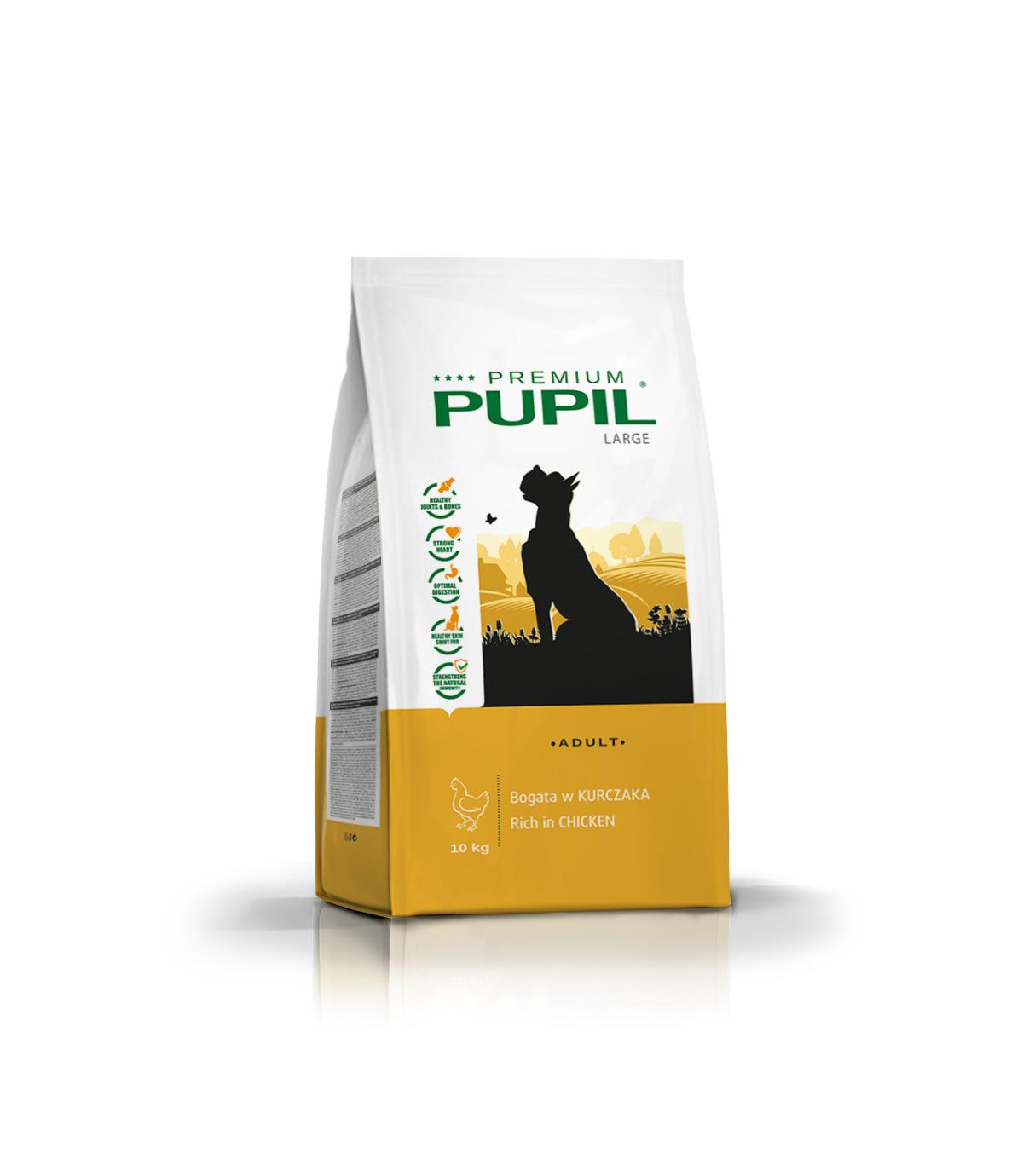 PUPIL Premium Adult Large Bogata w kurczaka 10kg
