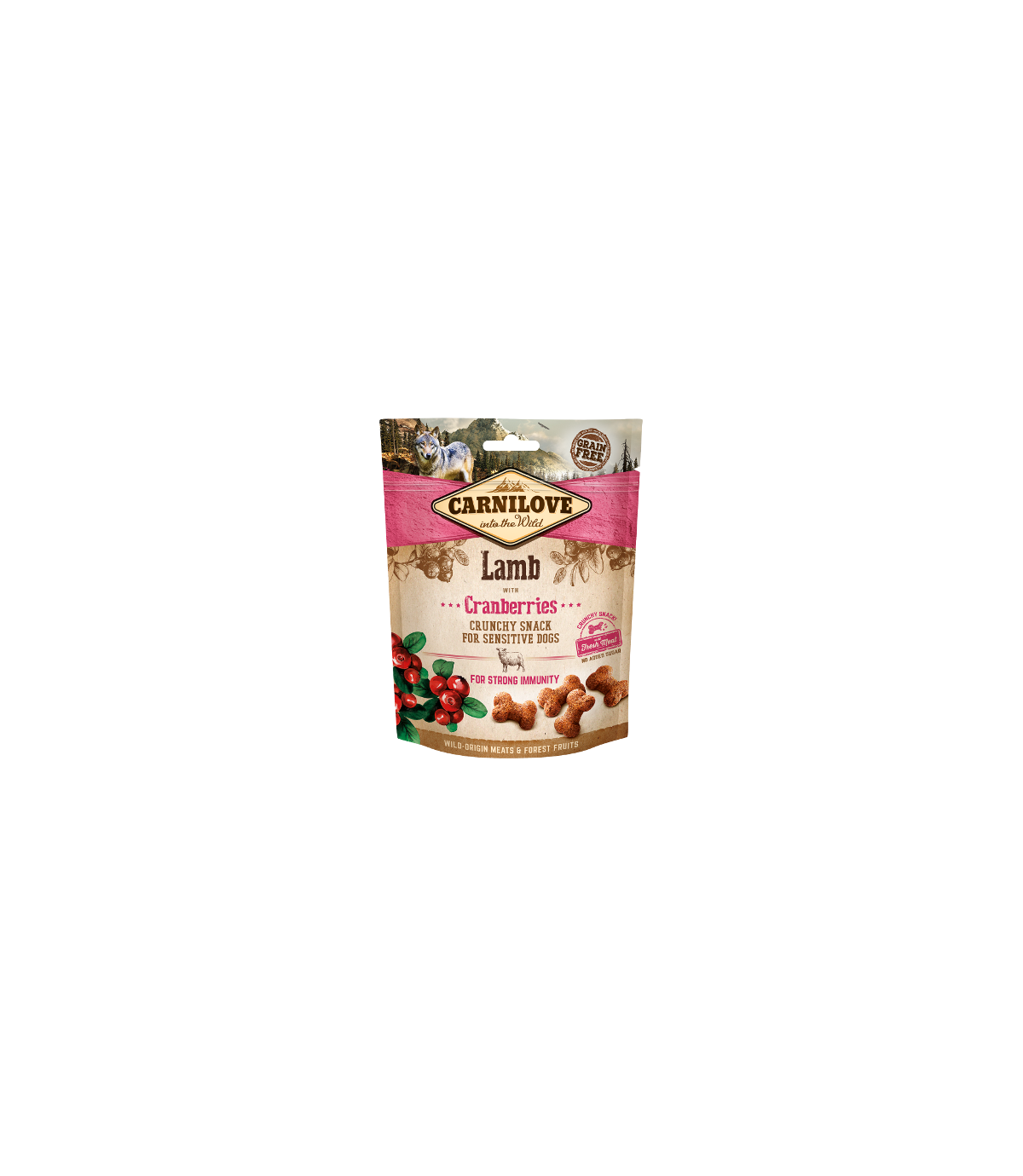Carnilove Crunchy Snack Lamb & Cranberries - 200g