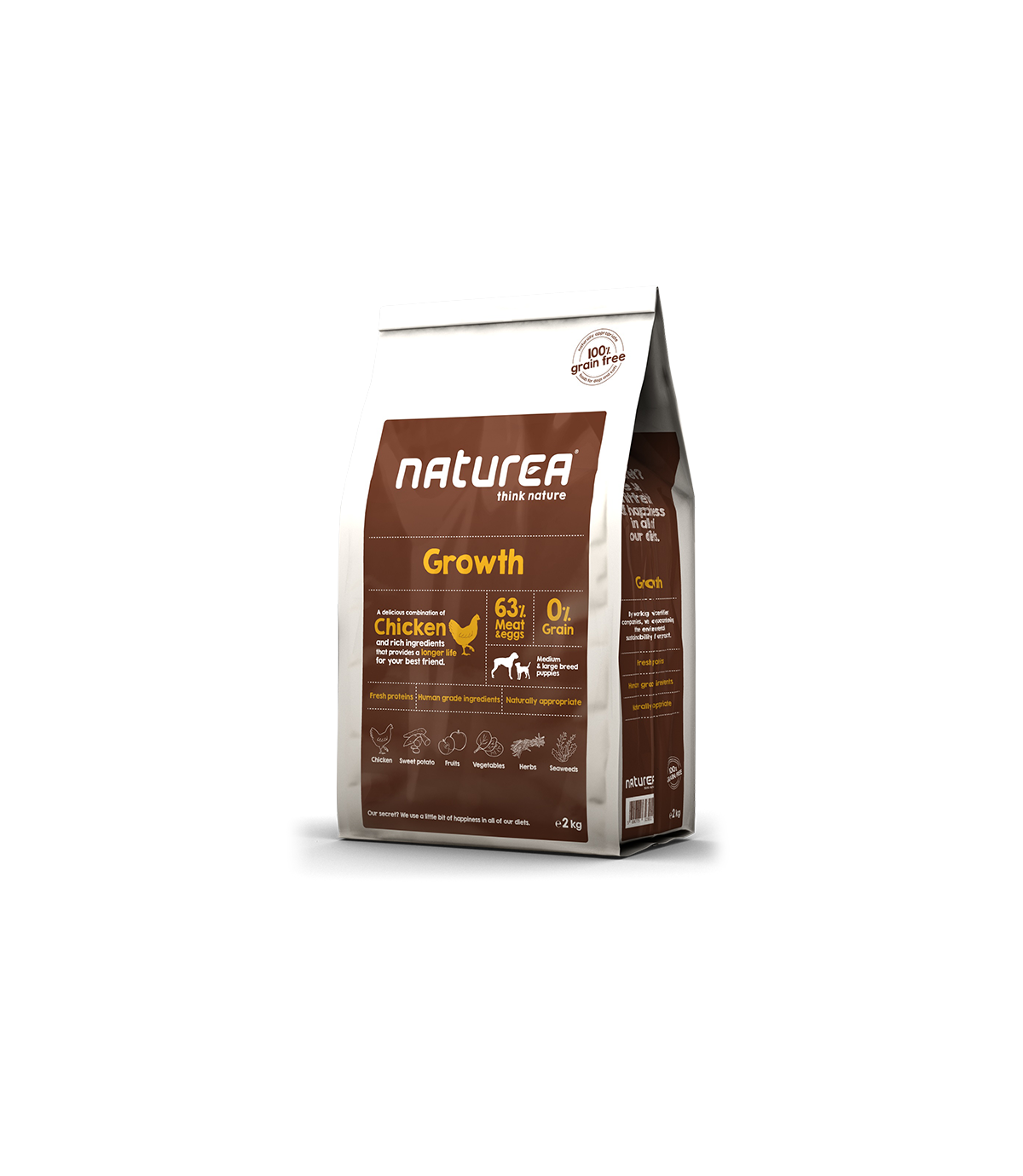Naturea Grainfree Growth Chicken 2kg