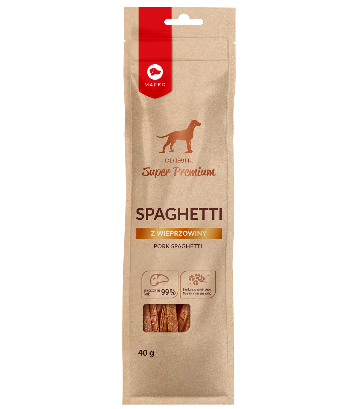 Spaghetti - jelita wieprzowe - 40g