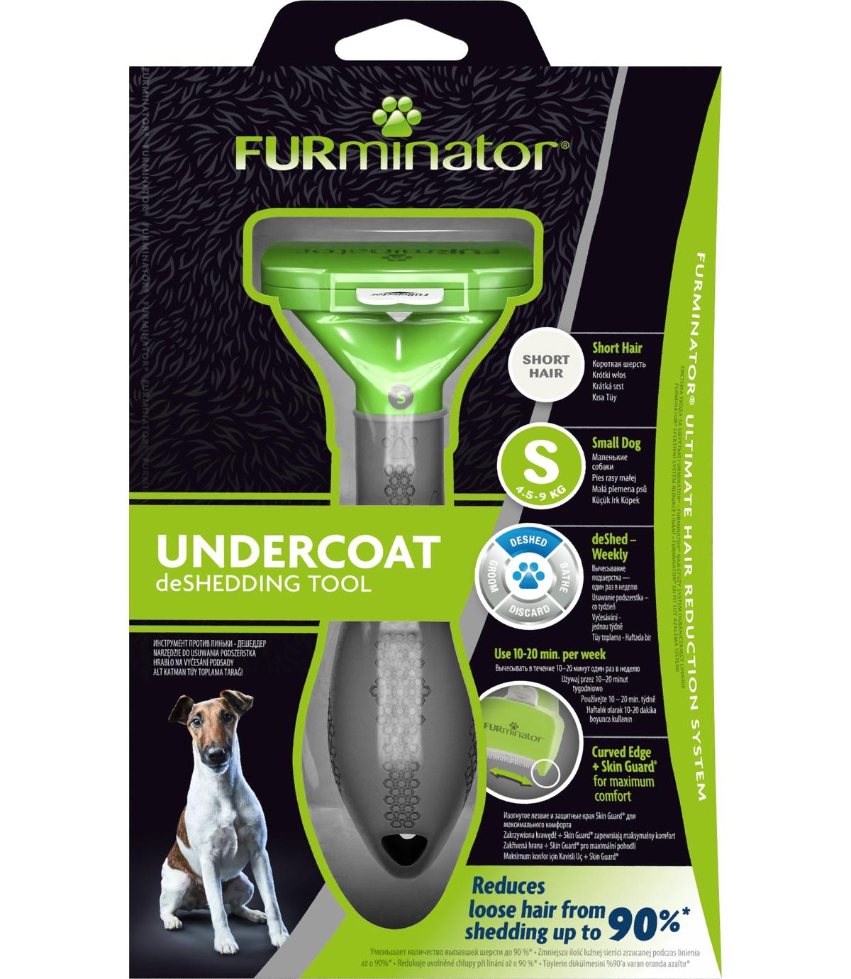 FURminator dla psów krótkowłosych S