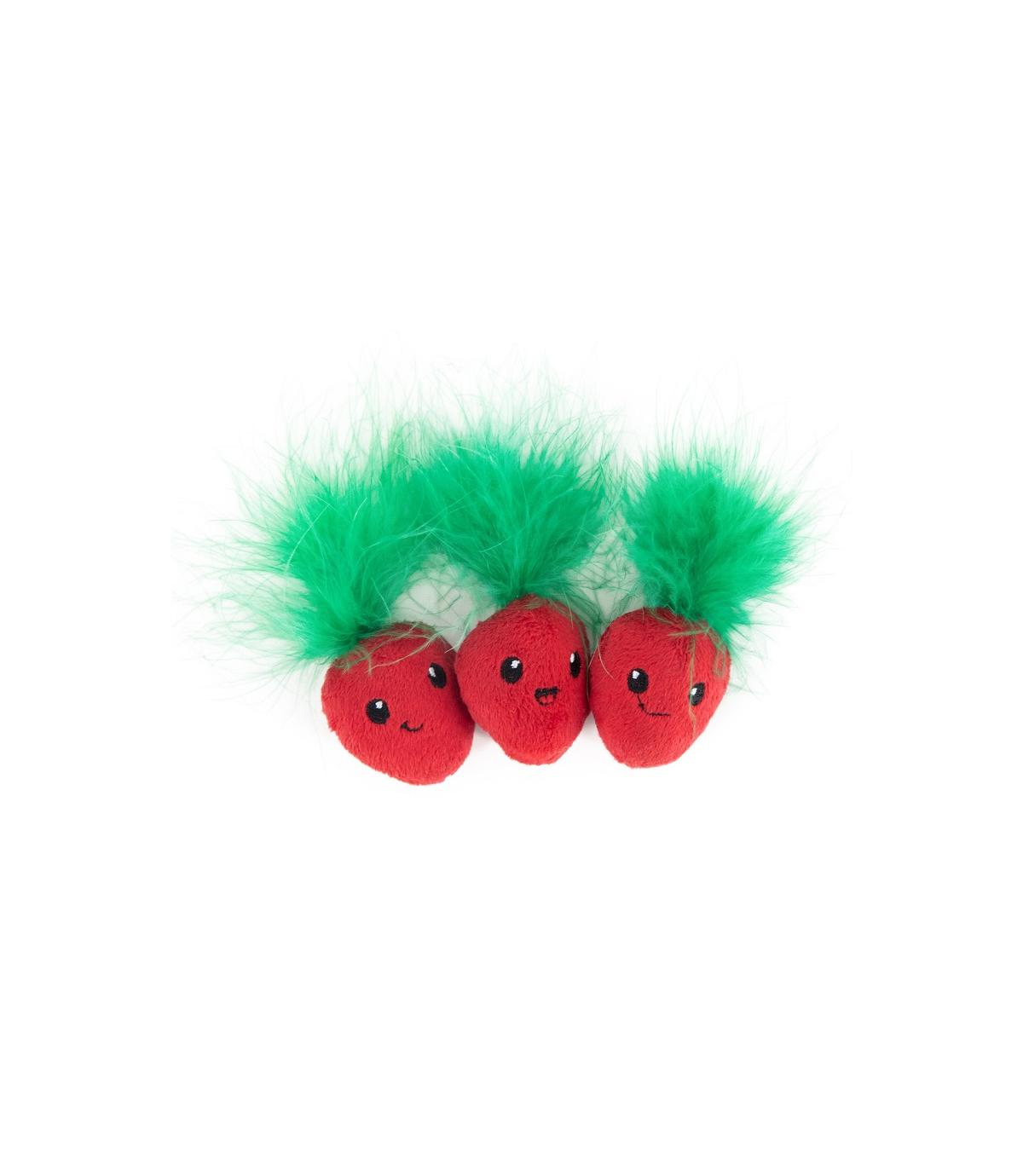 Petstages Straw-Babies Cat Dental Catnip 3szt.