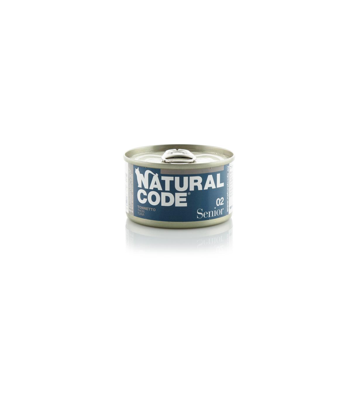 Natural Code Cat Senior 02 Tuna 85g