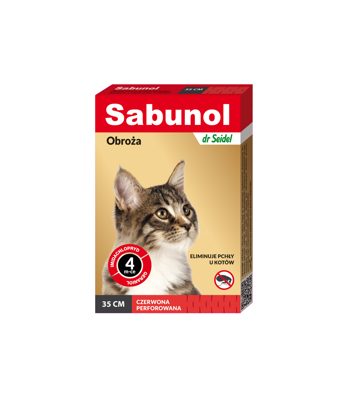 Sabunol obroża dla kota 35cm