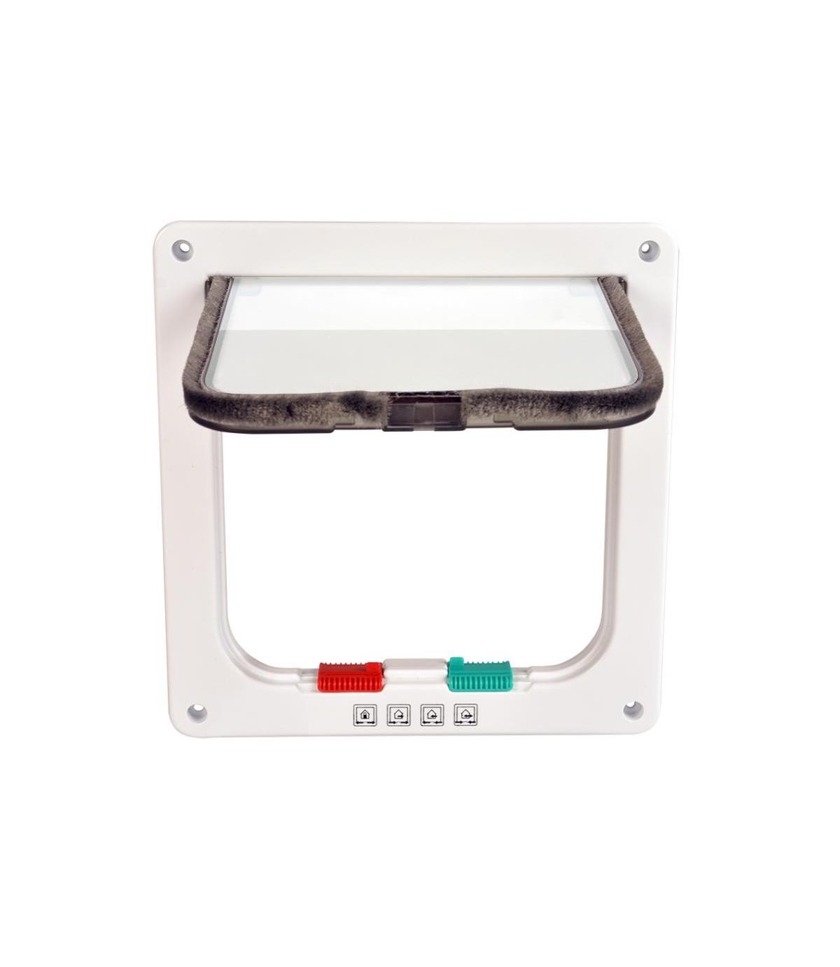 DUVO+ drzwi dla kota z tunelem 19x19,7 cm