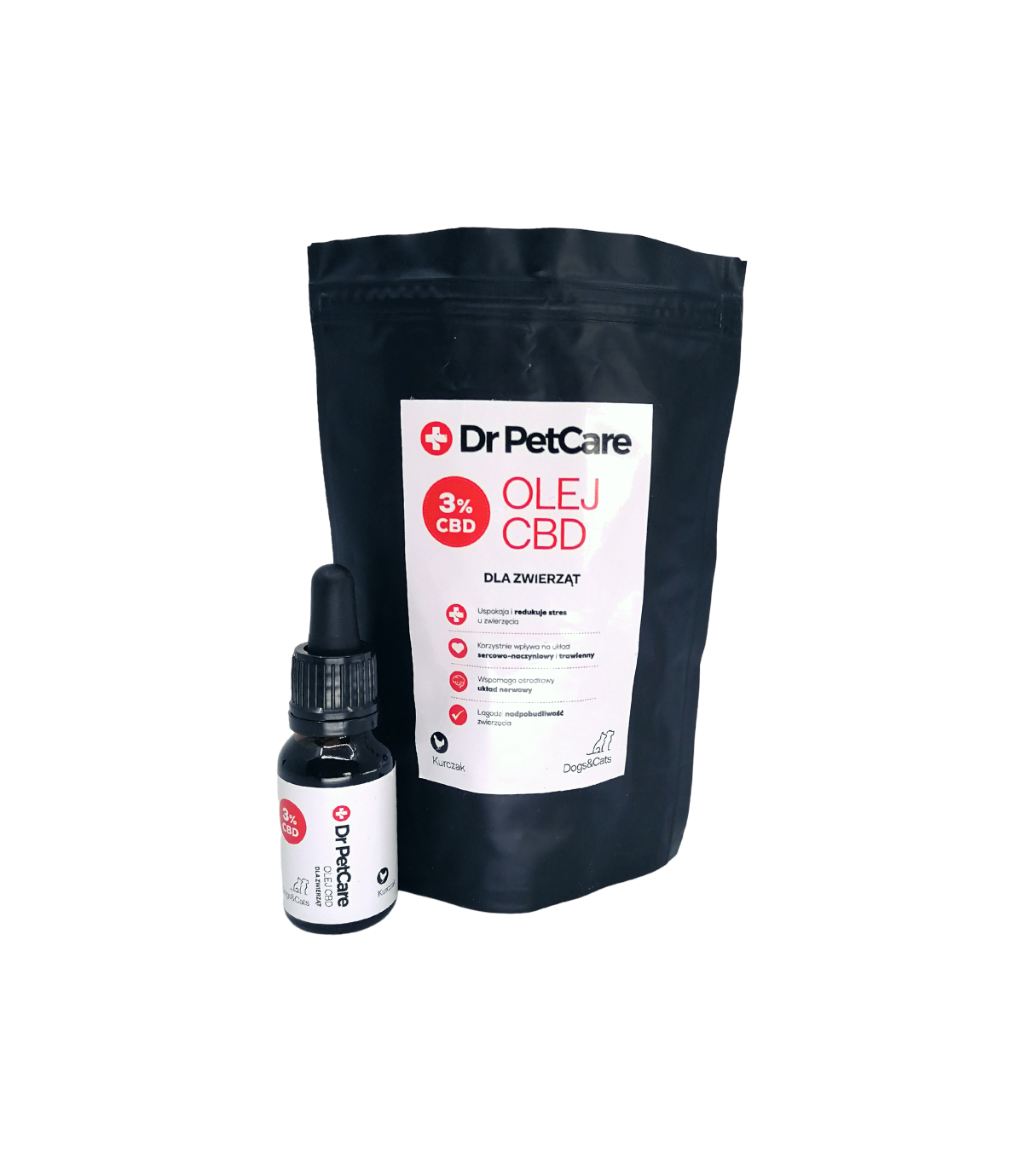 Dr Petcare Olejek CBD 3% kurczak 15ml