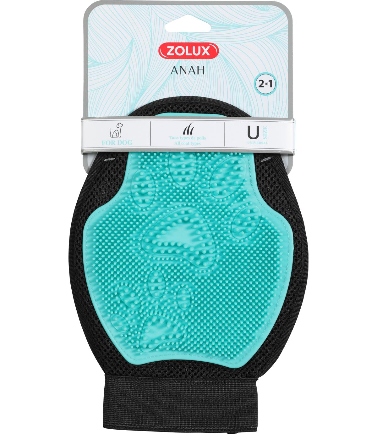 Dwustronna rękawica do pielęgnacji 2w1 Anah