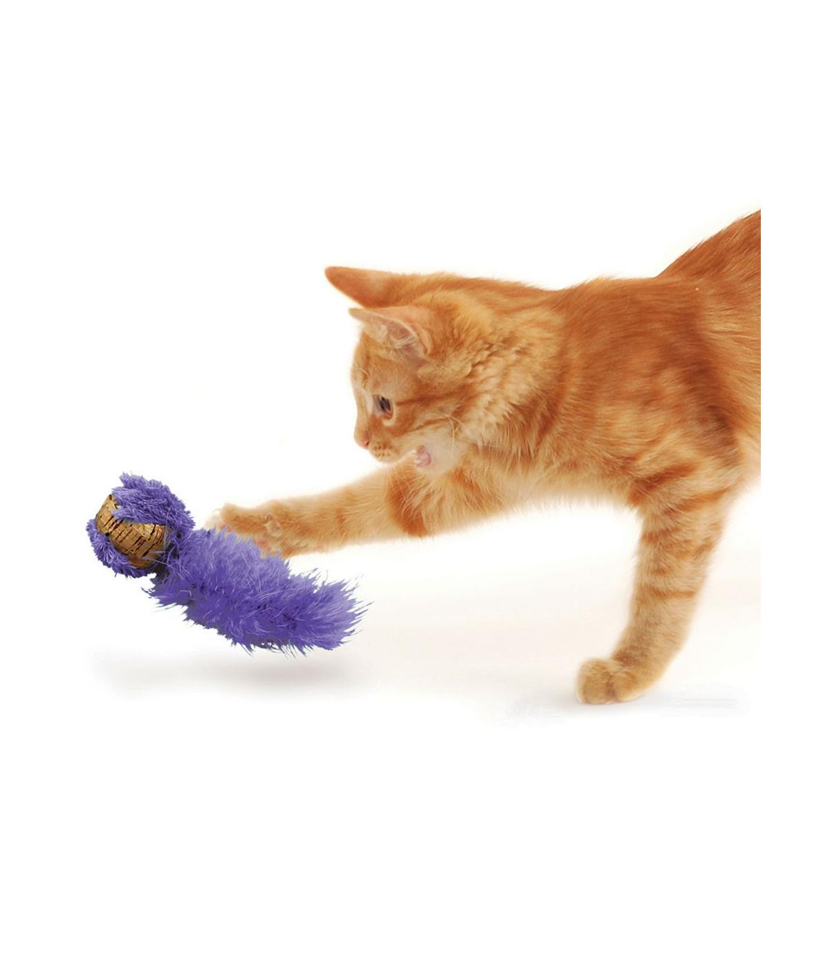 Active Cork Ball Kong Cat