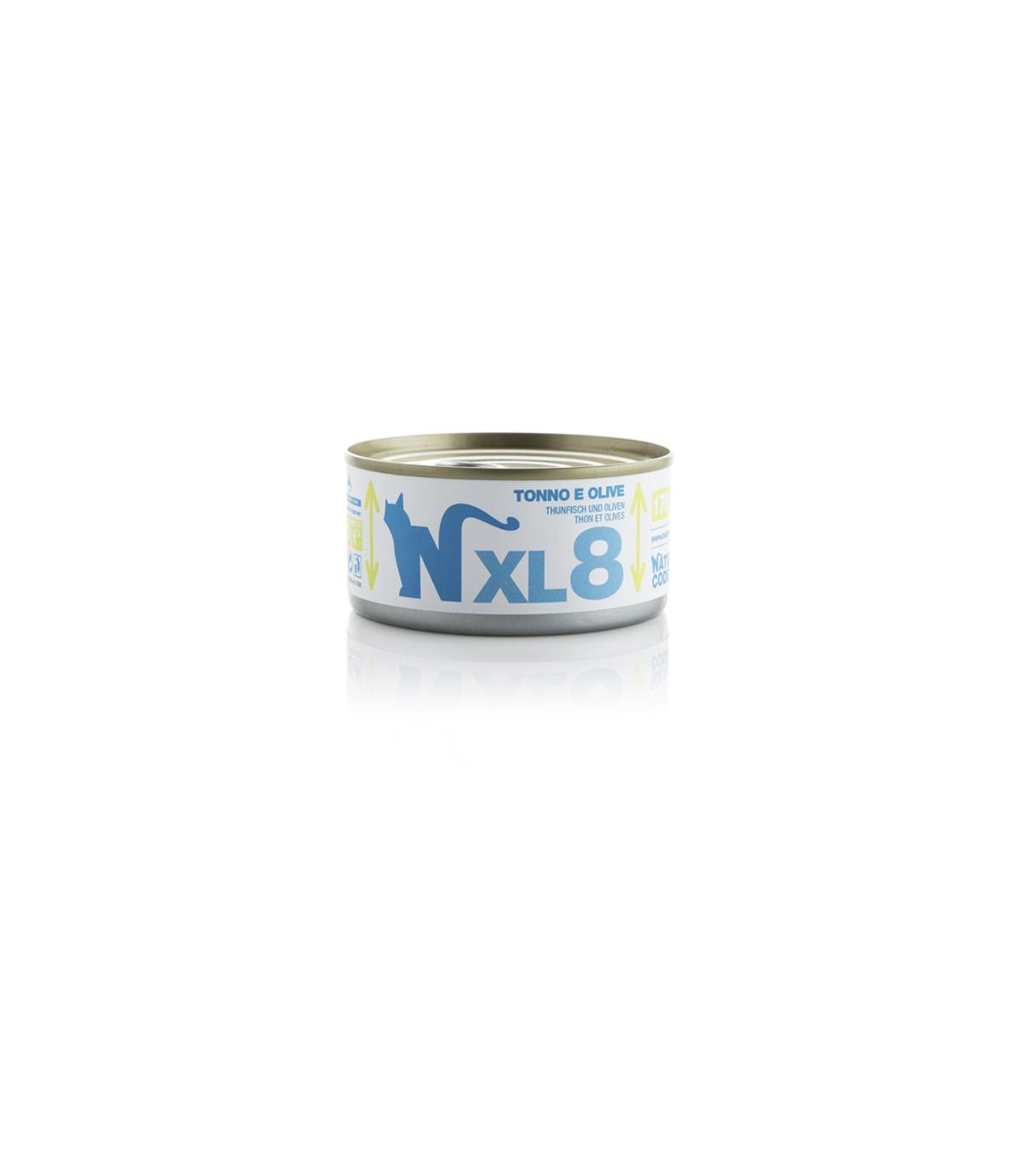 Natural Code Cat XL8 tuna and olives 170g