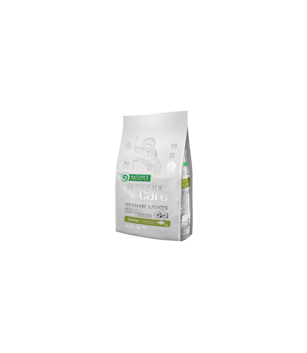 Nature's Protection Superior Care White Junior Small 10kg Fish
