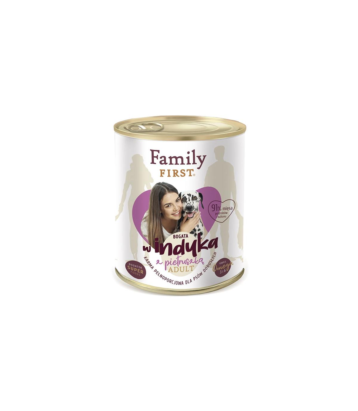Family First Bogata w indyka 800g