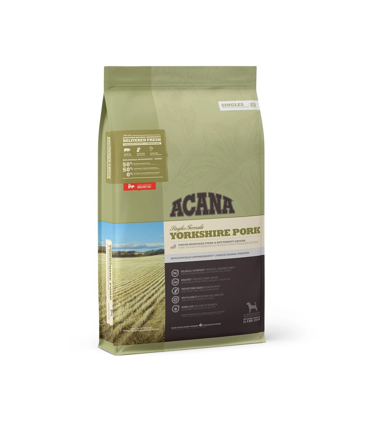 Acana Singles Yorkshire Pork - 11,4kg