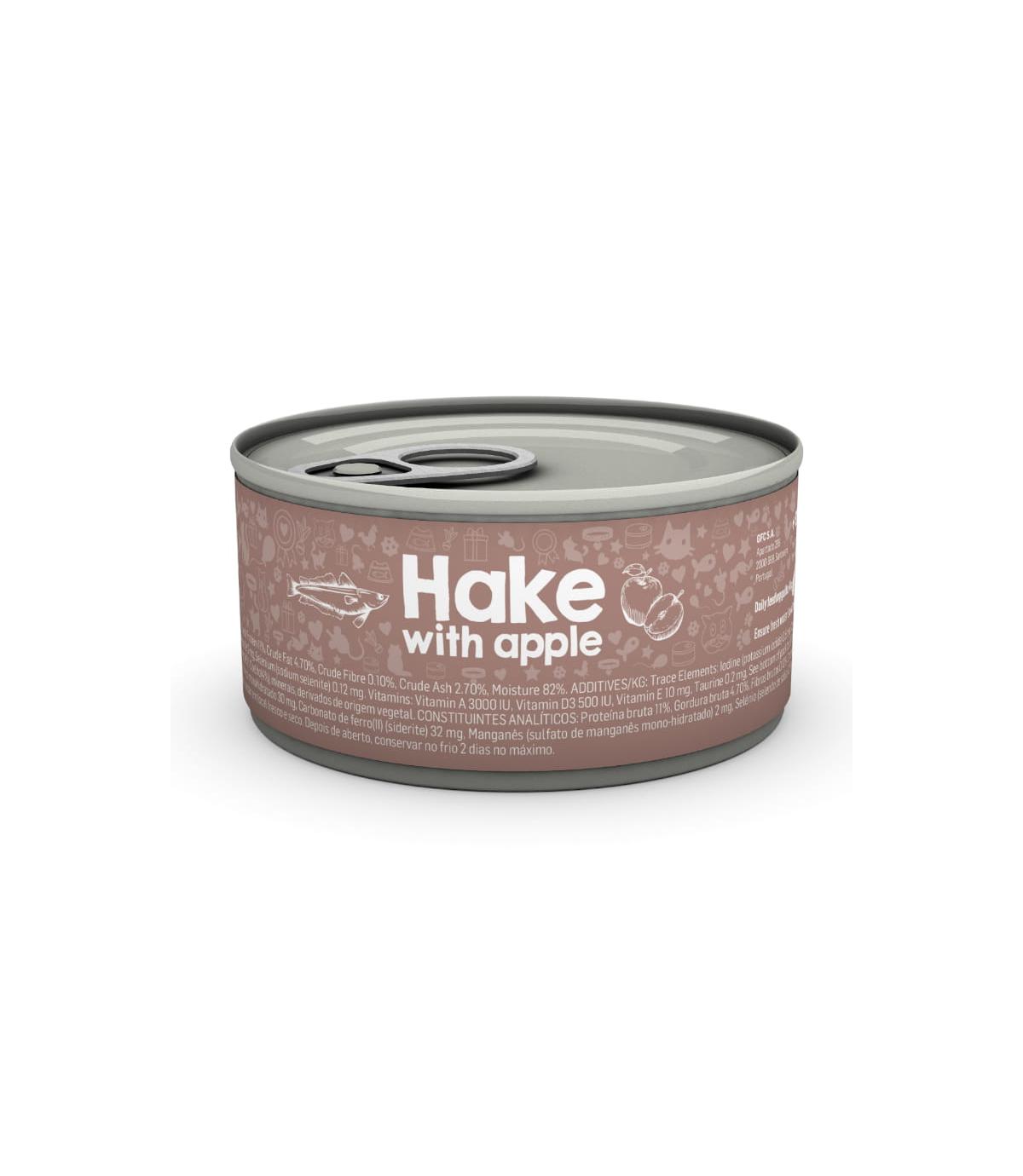 Naturea Hake with apple 85g
