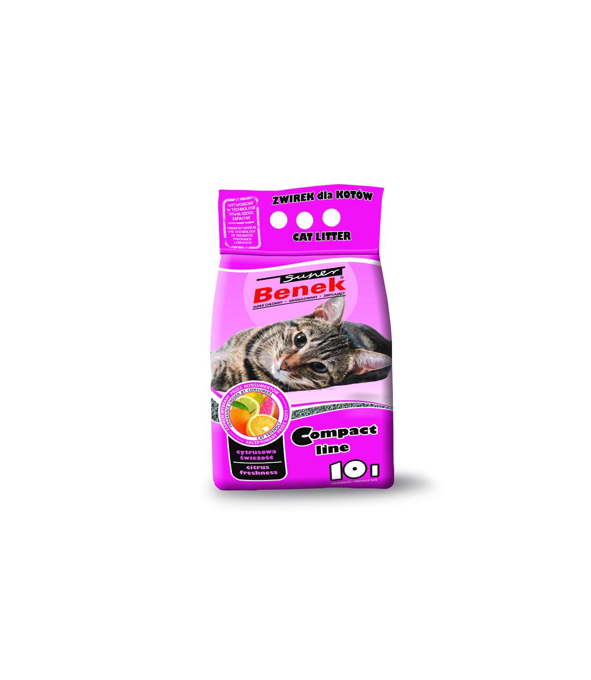 Super Benek Compact cytrusowa świeżość 10l