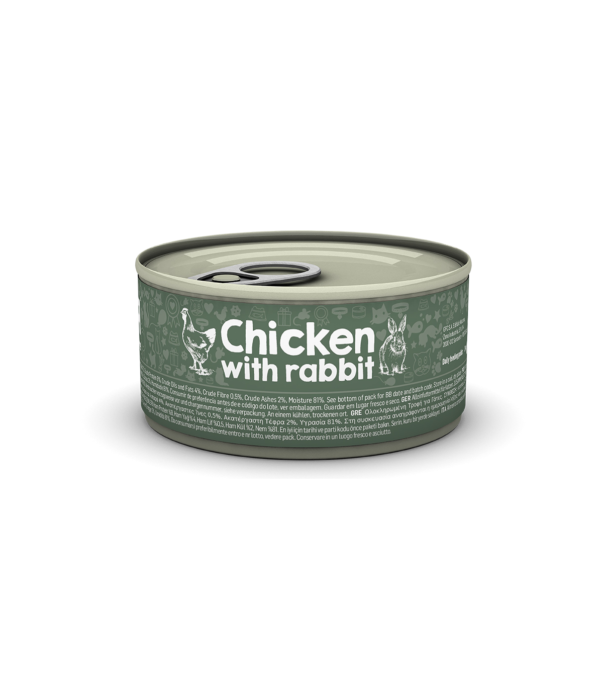 Naturea Chicken with Rabbit 85g
