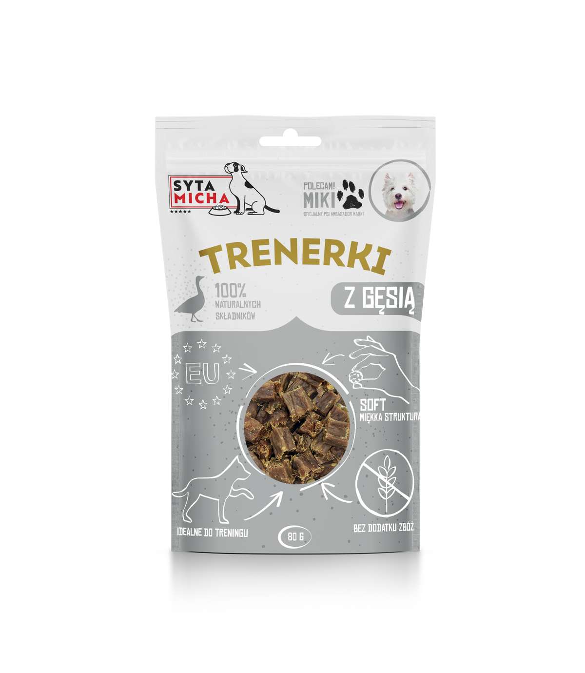 Syta Micha Trenerki z gęsią 80g
